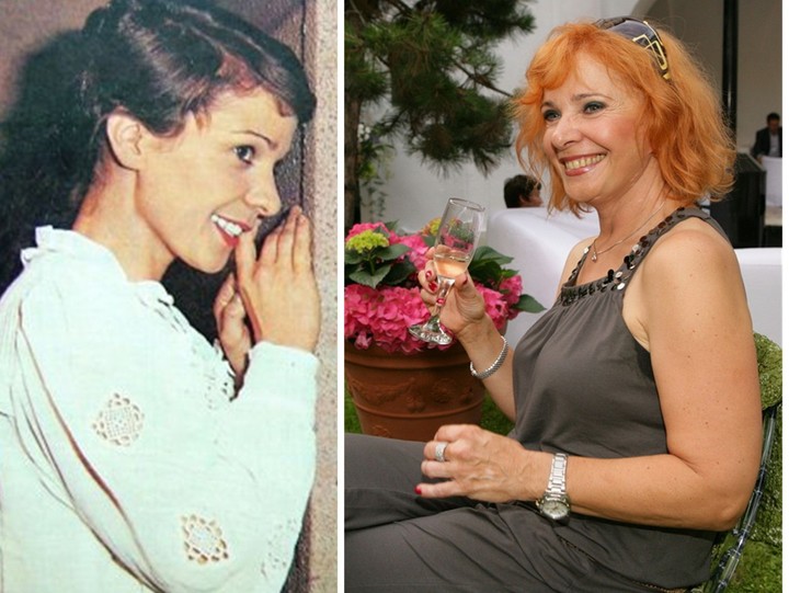 Kamila Magálová v minulosti a teraz.